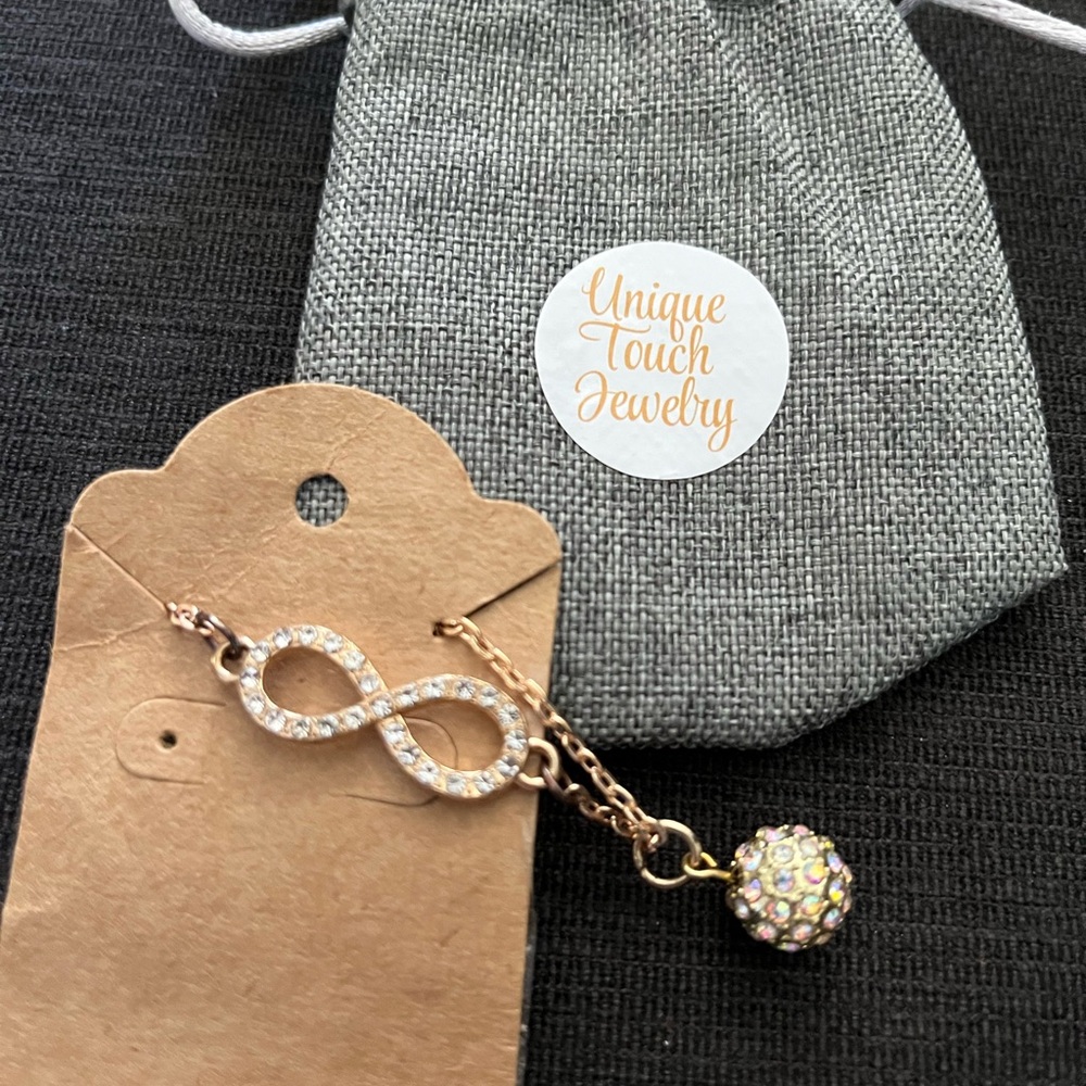 Necklace with Crystal Charm